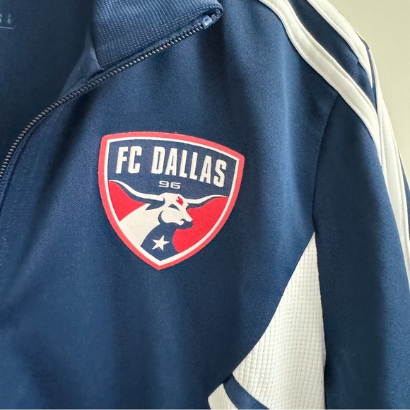 FC Dallas zip up jacket | soccer | size M | adidas - Picture 3 of 7